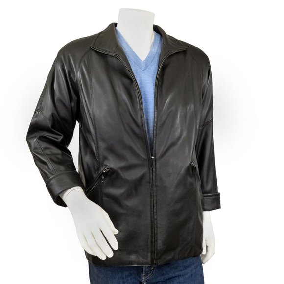 Valerie Stevens Genuine Leather Jacket (NWOT) - Picture 1 of 13